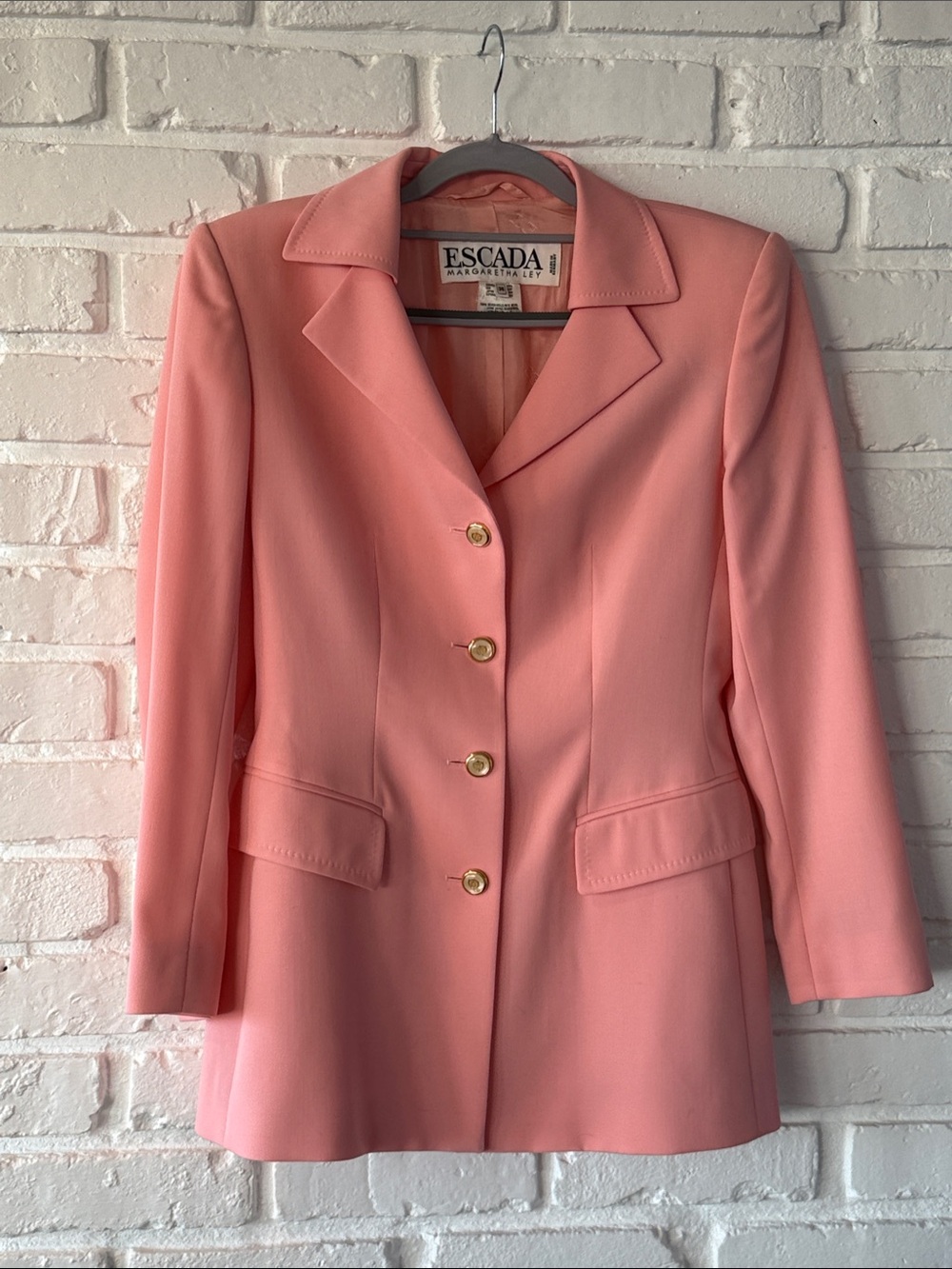 Escada Blazer Pink 36 Nice Condition 36